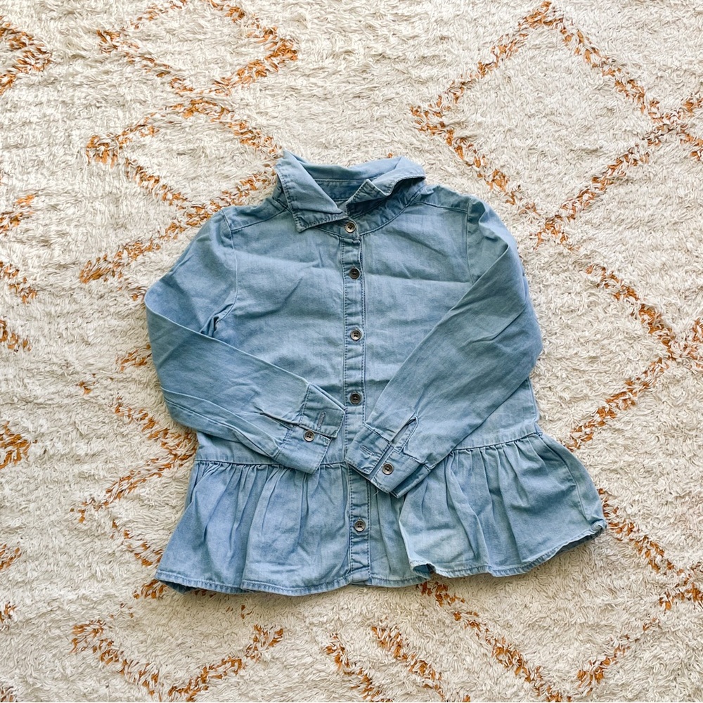 Toddler peplum top